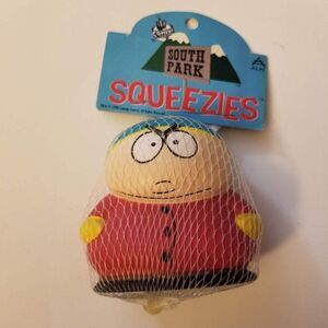 Vtg 1998 South Park Cartman Squeezies Figure Comedy Central Squish Toy Stress